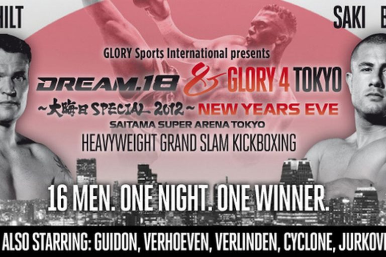GLORY 4 Tokyo Grand Slam Tournament Match-Ups Set