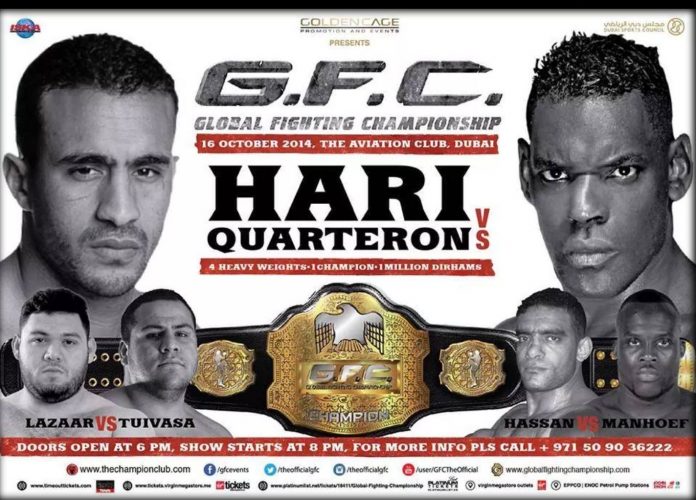 Badr Hari vs. Patrice Quateron Official For GFC on Oct. 16th