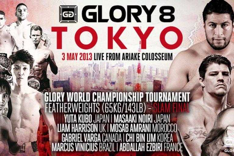 GLORY 8 Tokyo 65kg Tournament Matches Announced