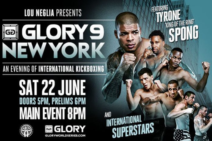 Full GLORY 9 New York Poster, More Participants Revealed