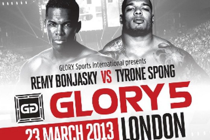 GLORY 5 London Finalized Fight Card, This Saturday March 23