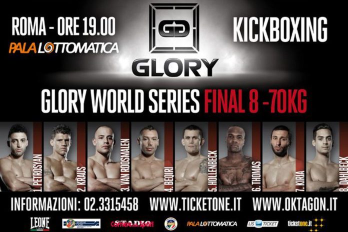 GLORY 3 Rome - Final 8: Live Results